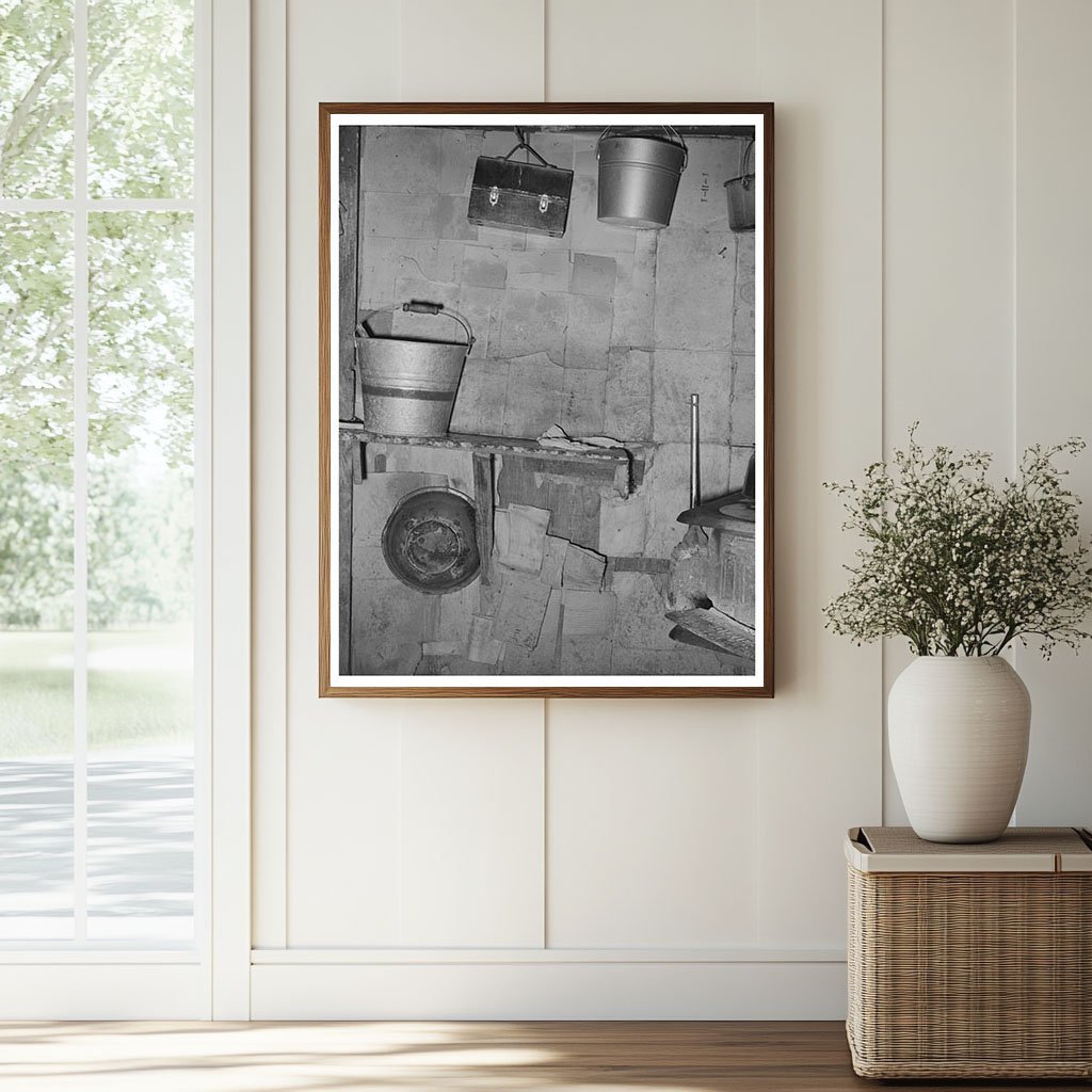 1939 Vintage Kitchen of an Agricultural Laborer in Oklahoma - Available at KNOWOL