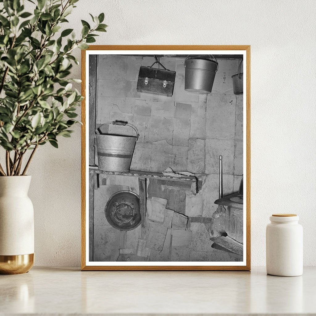 1939 Vintage Kitchen of an Agricultural Laborer in Oklahoma - Available at KNOWOL