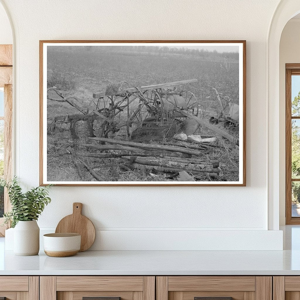1939 Vintage Photo of Agricultural Implements in Mississippi - Available at KNOWOL