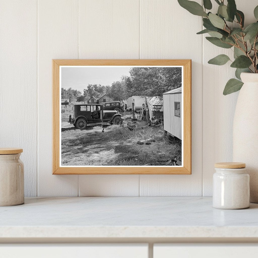1939 Vintage Photo of Migrant Workers in Yakima Valley - Available at KNOWOL