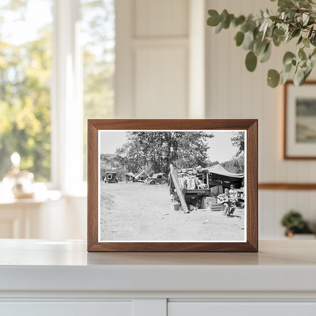 1939 Vintage Photo of Migratory Families in Yakima Valley - Available at KNOWOL
