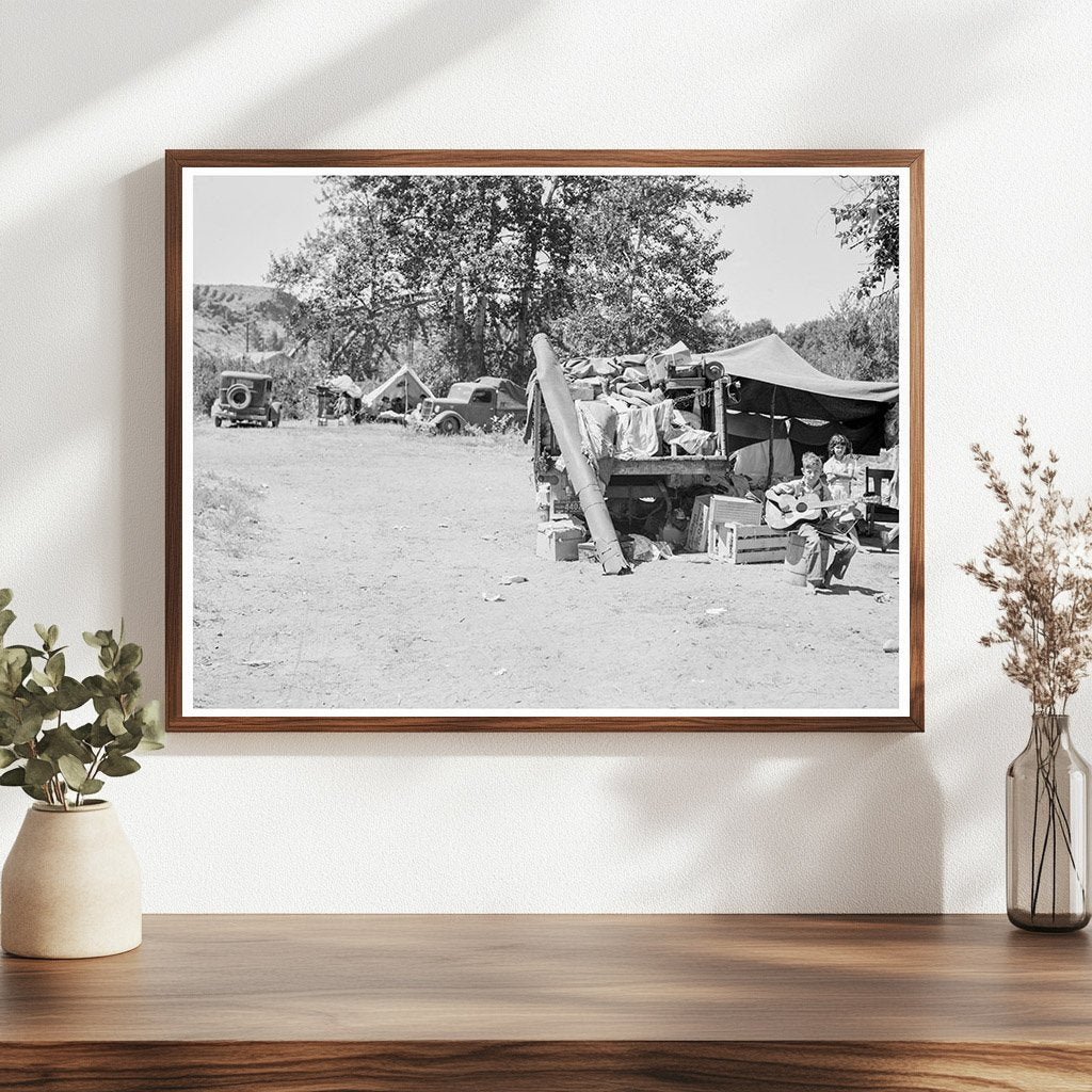 1939 Vintage Photo of Migratory Families in Yakima Valley - Available at KNOWOL
