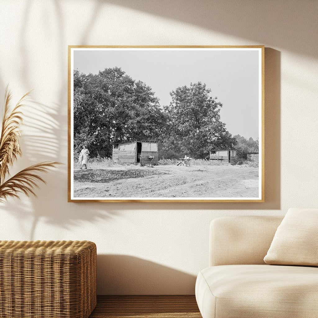 1939 Vintage Photo of Seasonal Worker Shacks in Oregon - Available at KNOWOL