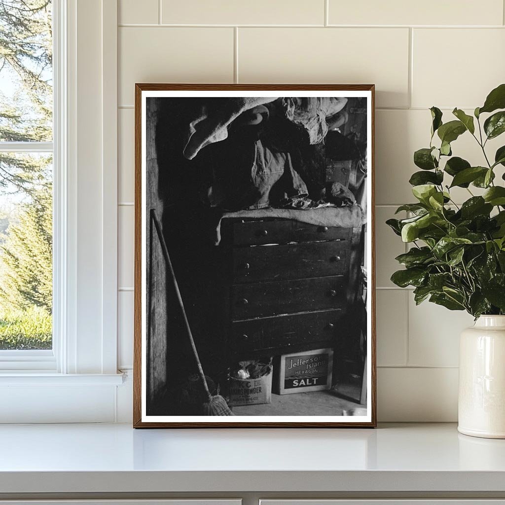 1939 Vintage Privy Interior in San Antonio Texas - Available at KNOWOL