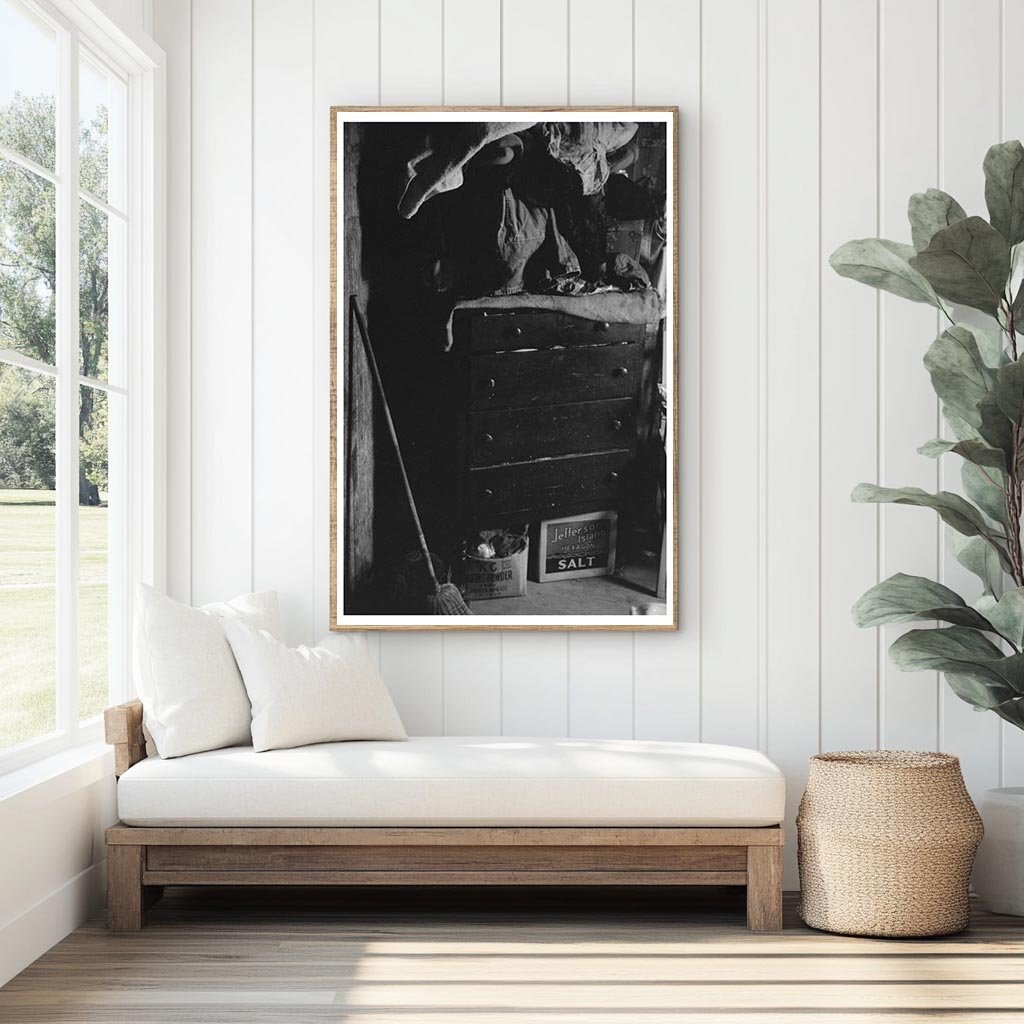 1939 Vintage Privy Interior in San Antonio Texas - Available at KNOWOL