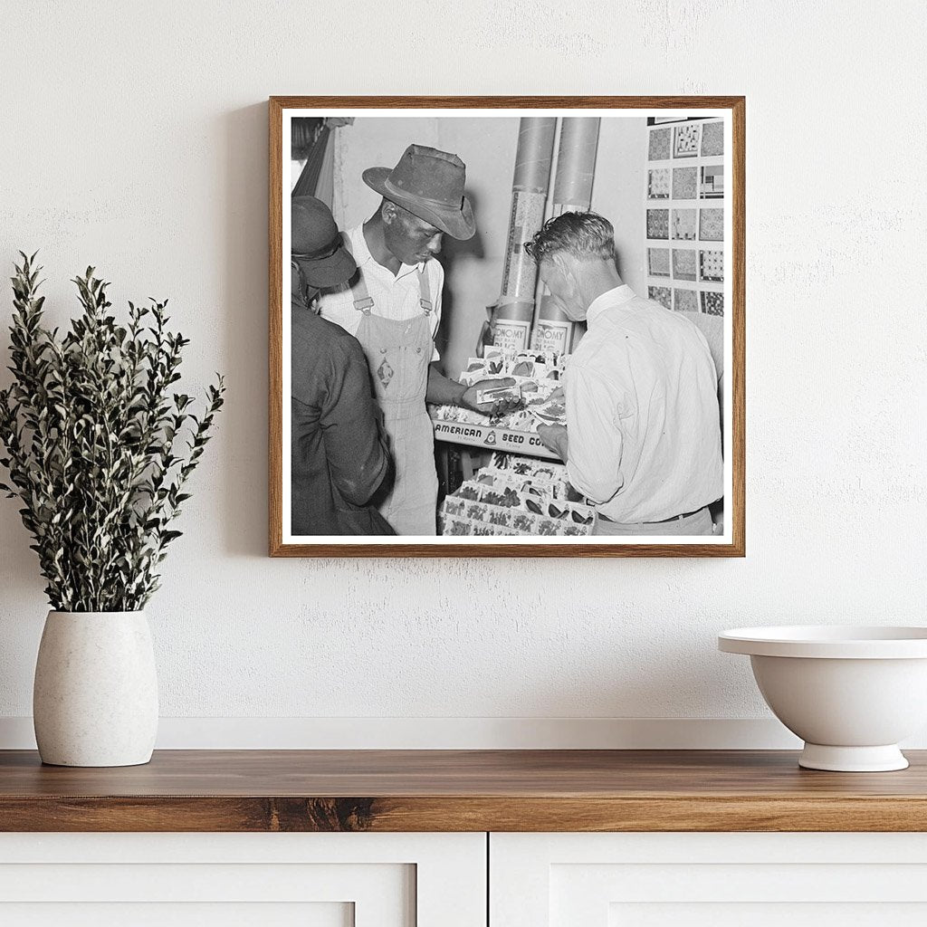 1939 Vintage Seed Selection in San Augustine Texas Hardware Store - Available at KNOWOL