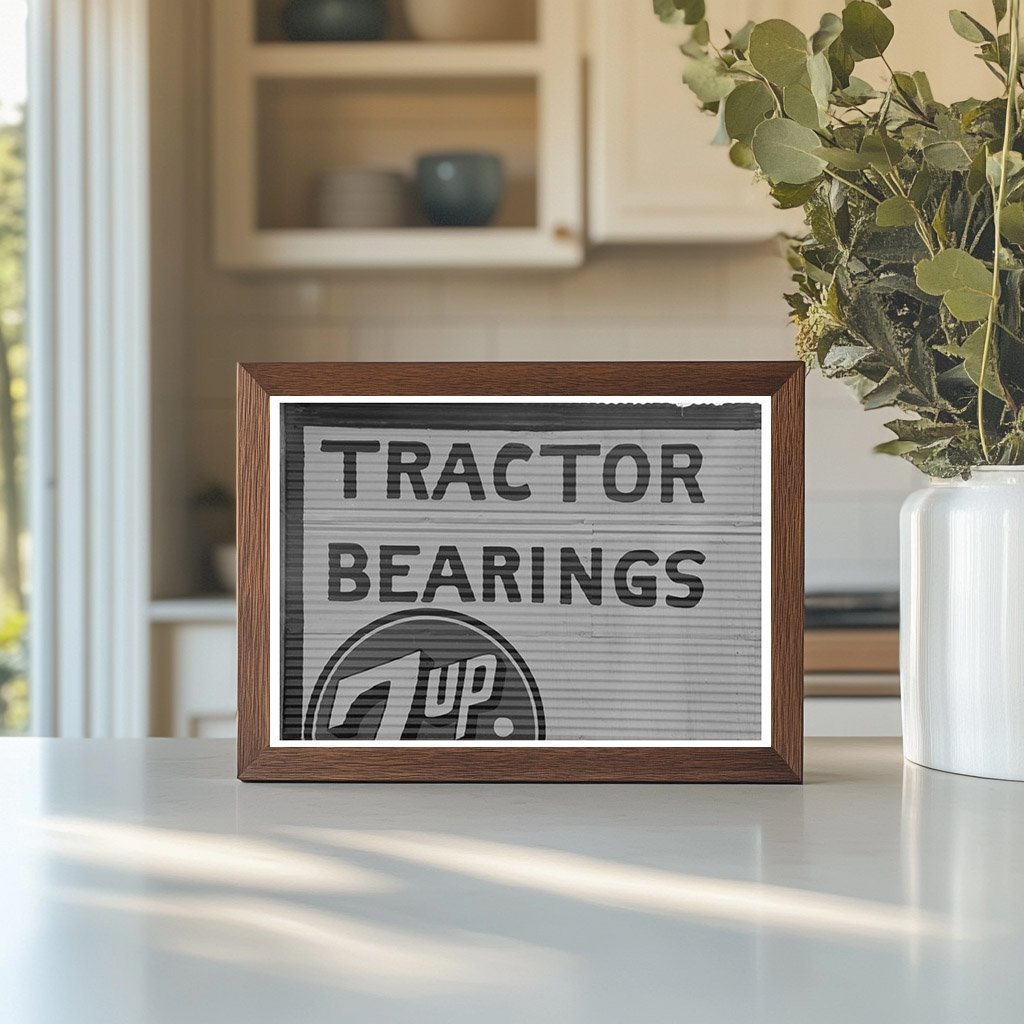 1939 Vintage Sign for Tractor Parts in Robstown Texas - Available at KNOWOL