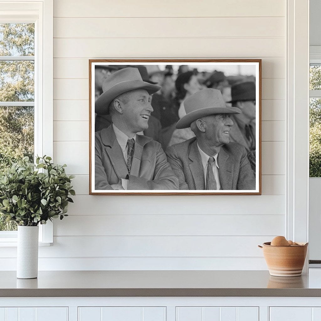 1940 Cowboy Clown Laughter at San Angelo Rodeo - Available at KNOWOL