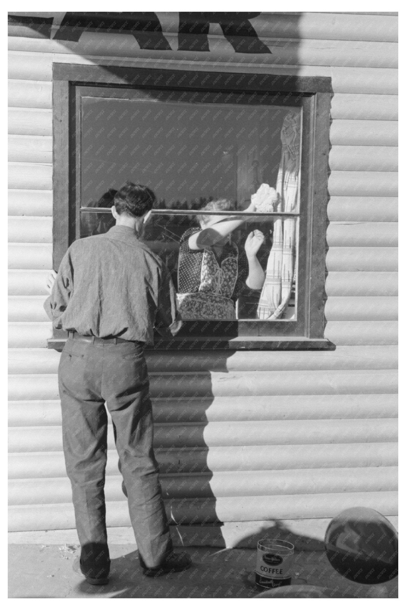 1940 Vintage California Bar Exterior with Window Washer - Available at KNOWOL