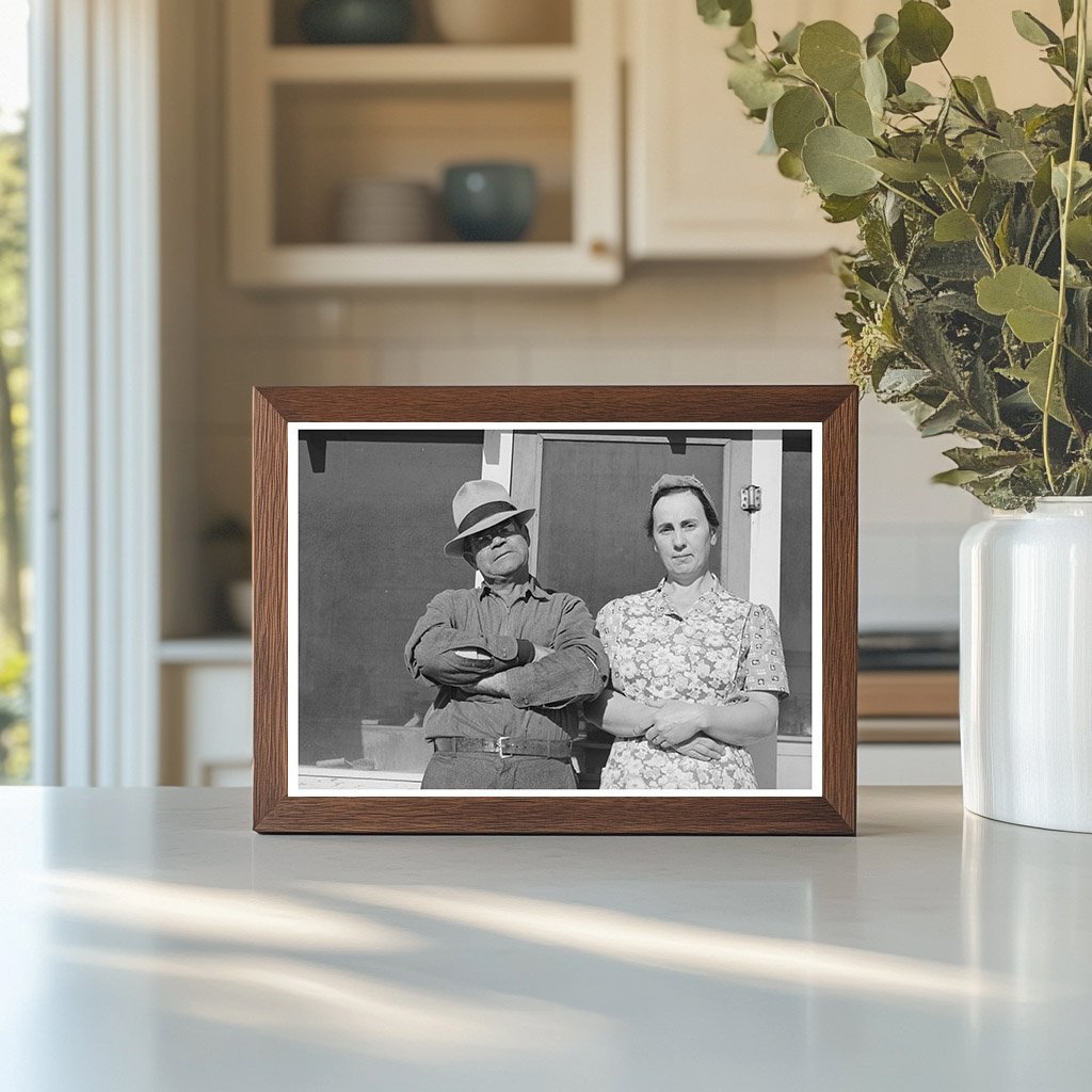 1940 Vintage Fruit Farmer and Wife in Placer County California - Available at KNOWOL