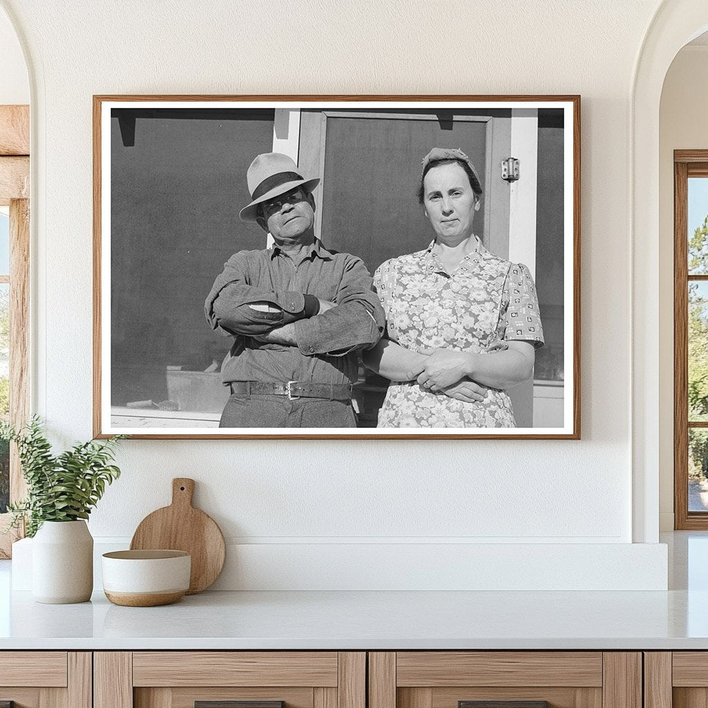 1940 Vintage Fruit Farmer and Wife in Placer County California - Available at KNOWOL