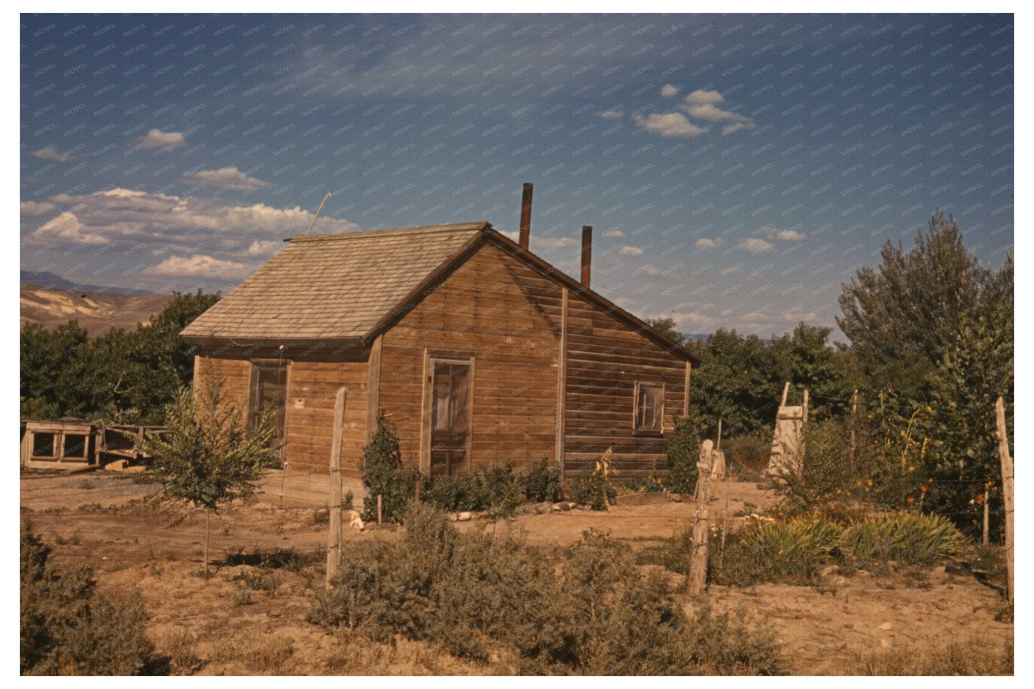 1940 Vintage Home of Fruit Tree Rancher Delta County Colorado - Available at KNOWOL