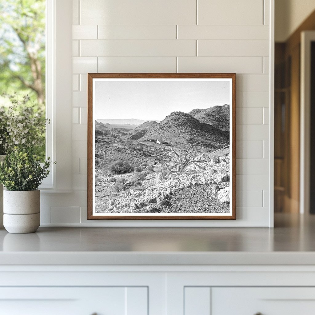 1940 Vintage Photograph of Ranch near Boriana Mine Arizona - Available at KNOWOL