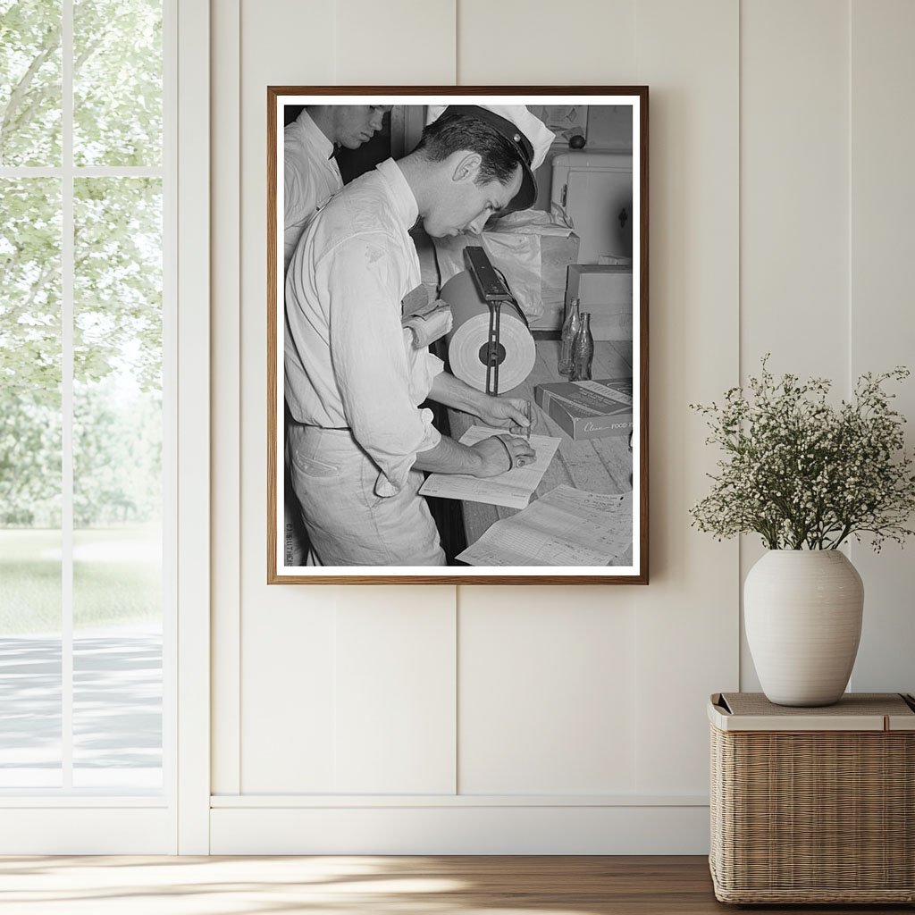 1940 Vintage Salesman at Grocery Store in Casa Grande Valley - Available at KNOWOL