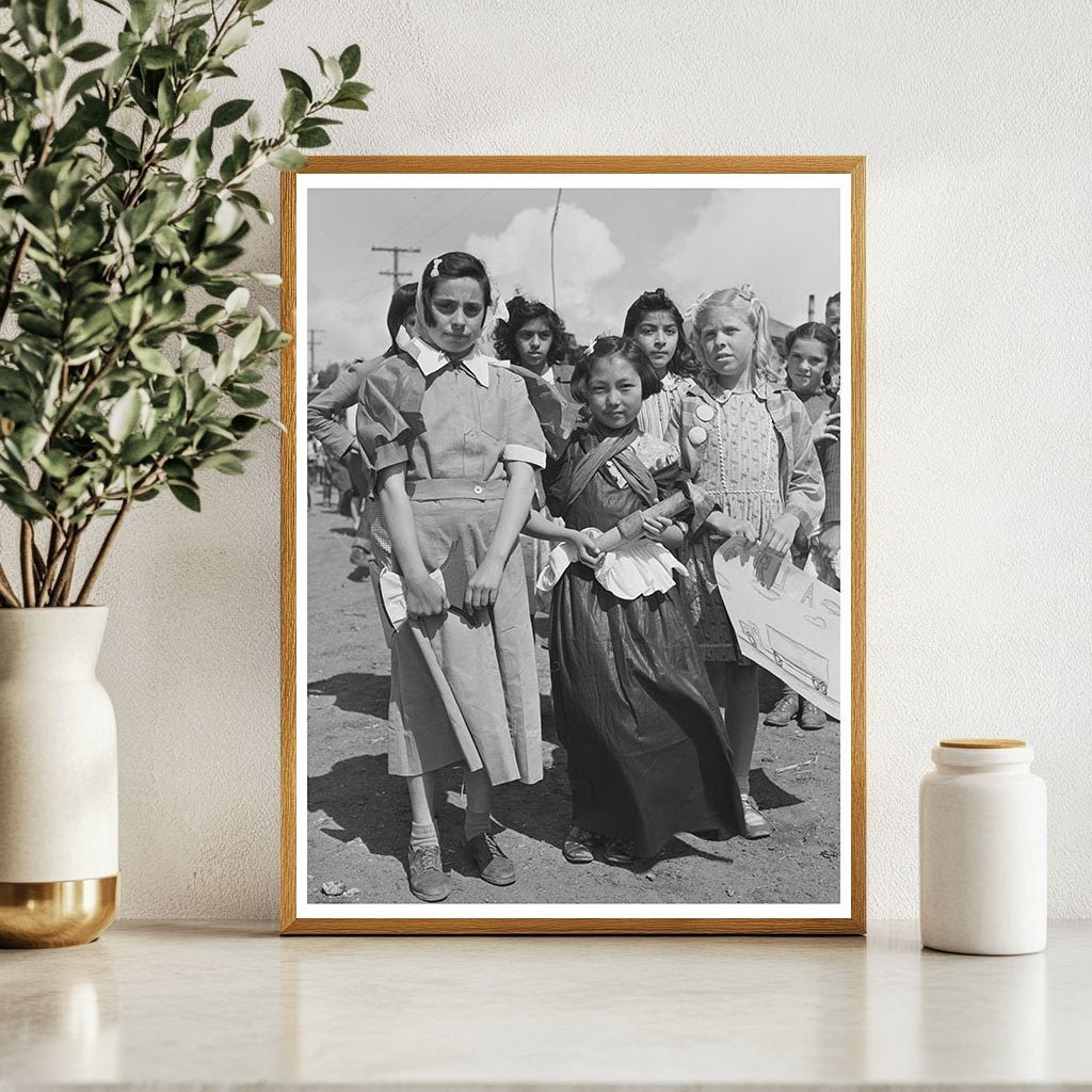 1942 San Juan Bautista Scrap Metal Collection Drive - Available at KNOWOL