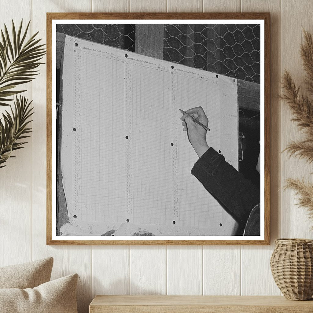 1942 Sonoma County Chicken Ranch with Trap - Nests - Available at KNOWOL