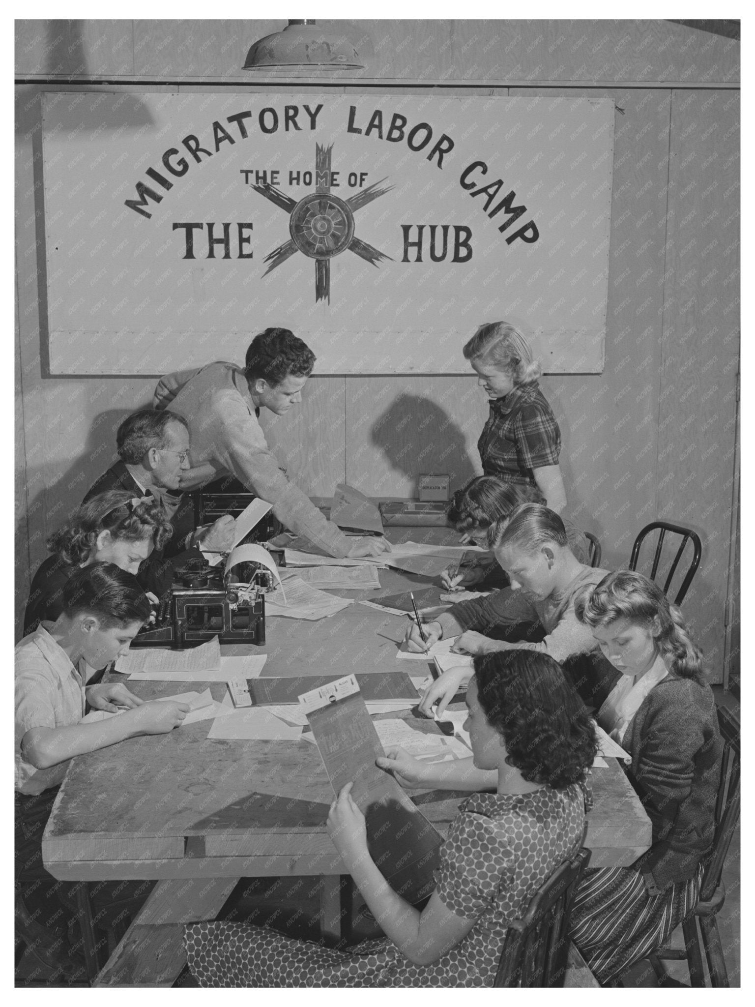 1942 Tulare County Farm Workers Camp Newspaper Publication - Available at KNOWOL