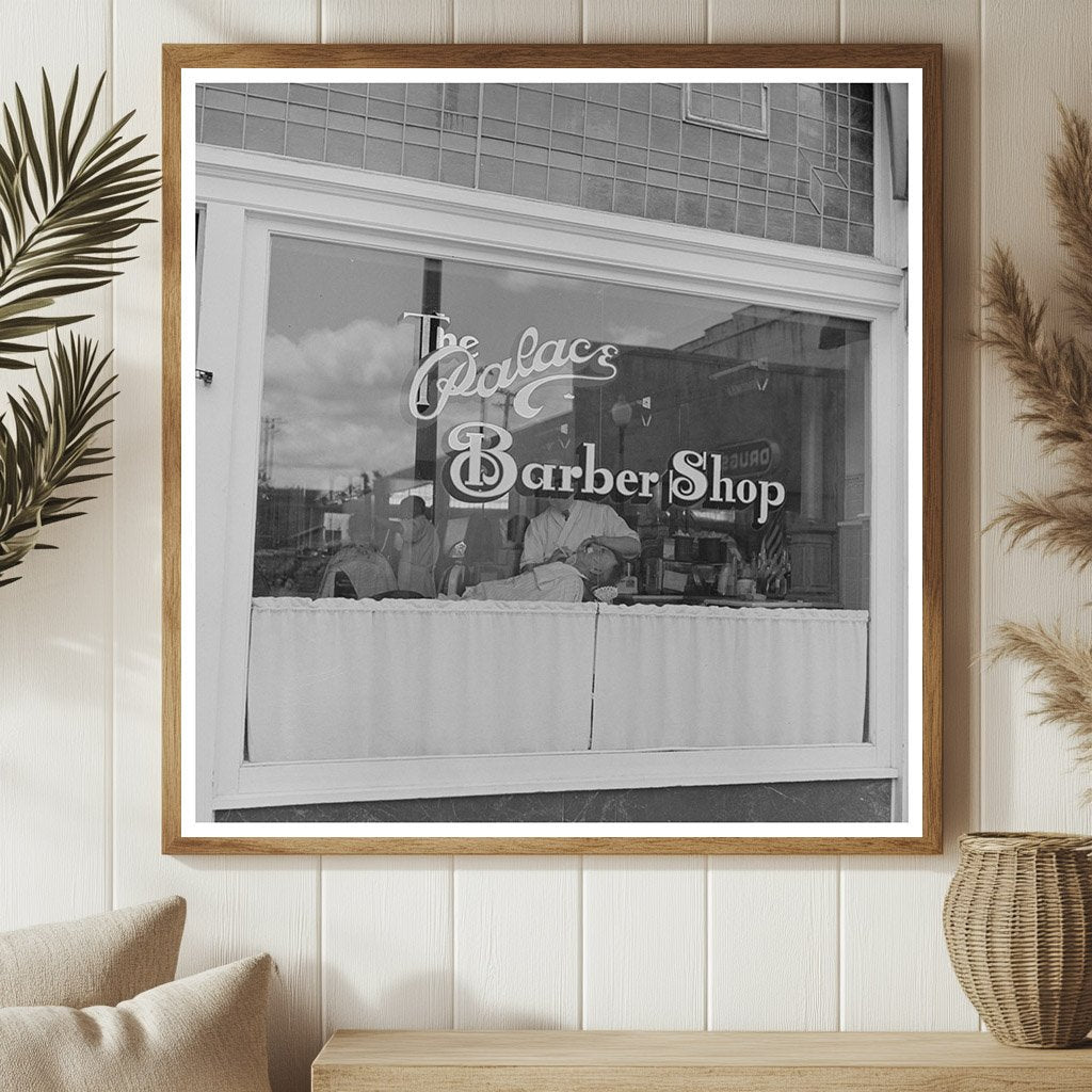 1942 Vintage Barber Shop in Klamath Falls Oregon - Available at KNOWOL
