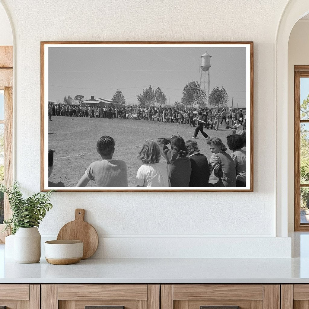 1942 Vintage Baseball Game Yuma Arizona Farmworkers Event - Available at KNOWOL