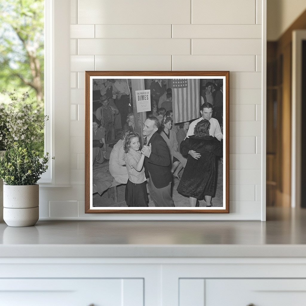 1942 Vintage Dance at Tulare County Farm Workers Camp - Available at KNOWOL