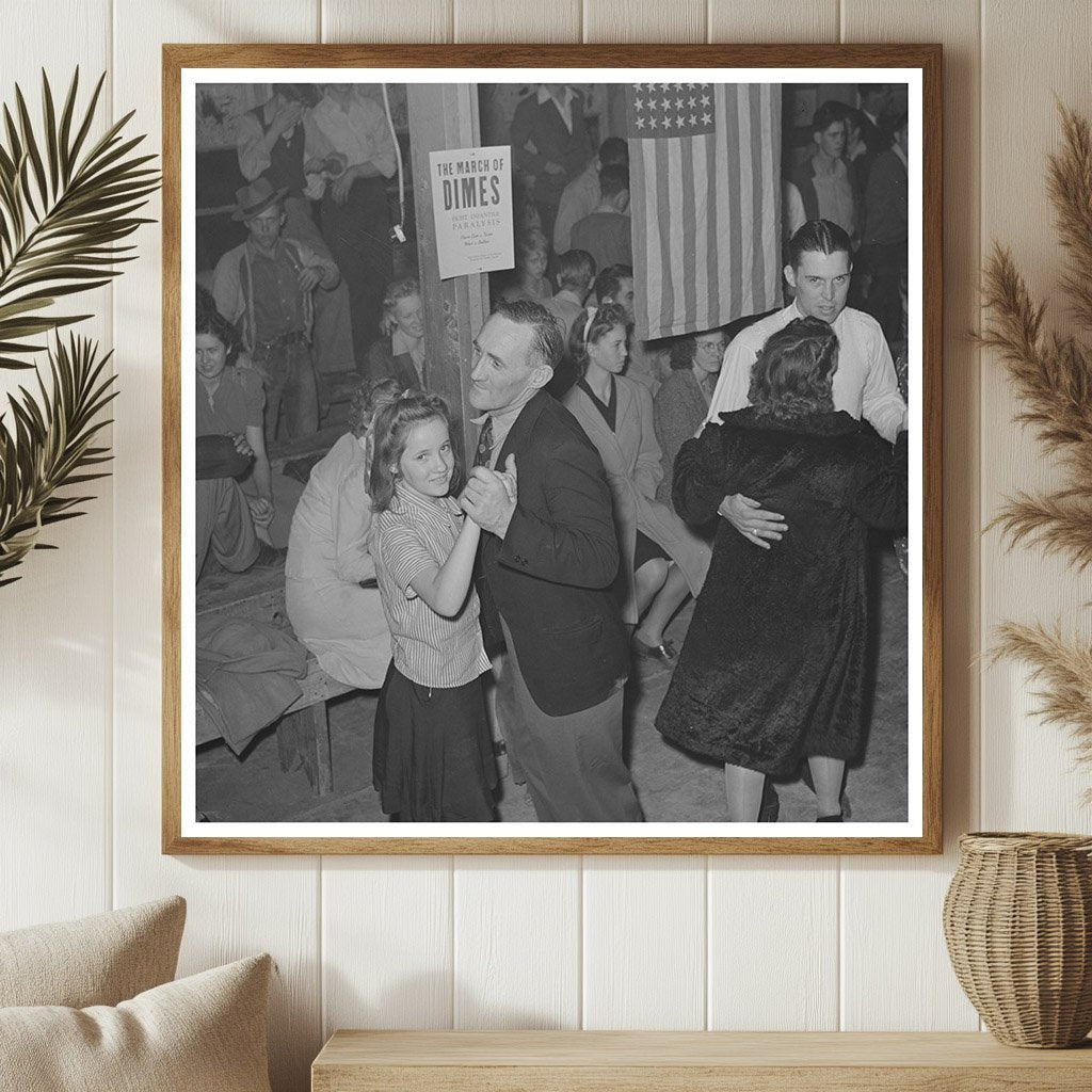 1942 Vintage Dance at Tulare County Farm Workers Camp - Available at KNOWOL