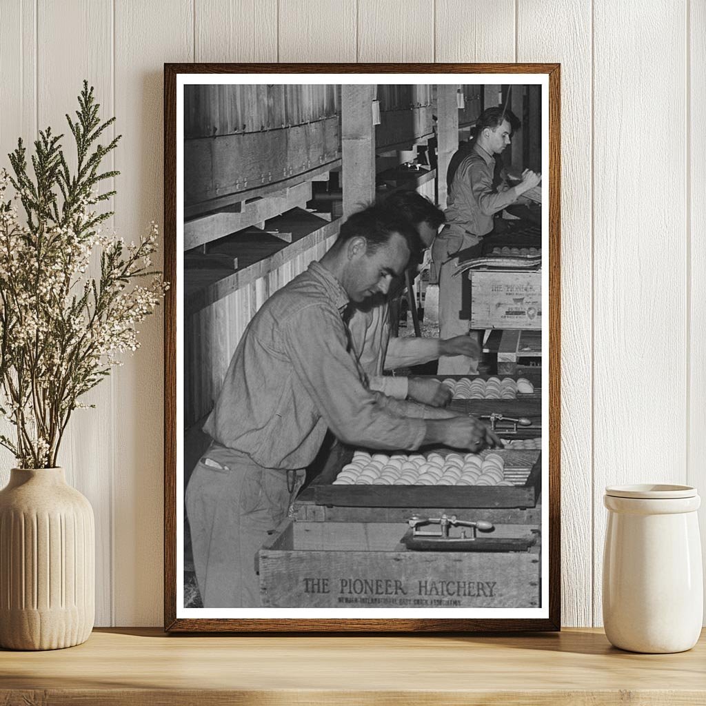 1942 Vintage Egg Processing Plant in Petaluma California - Available at KNOWOL