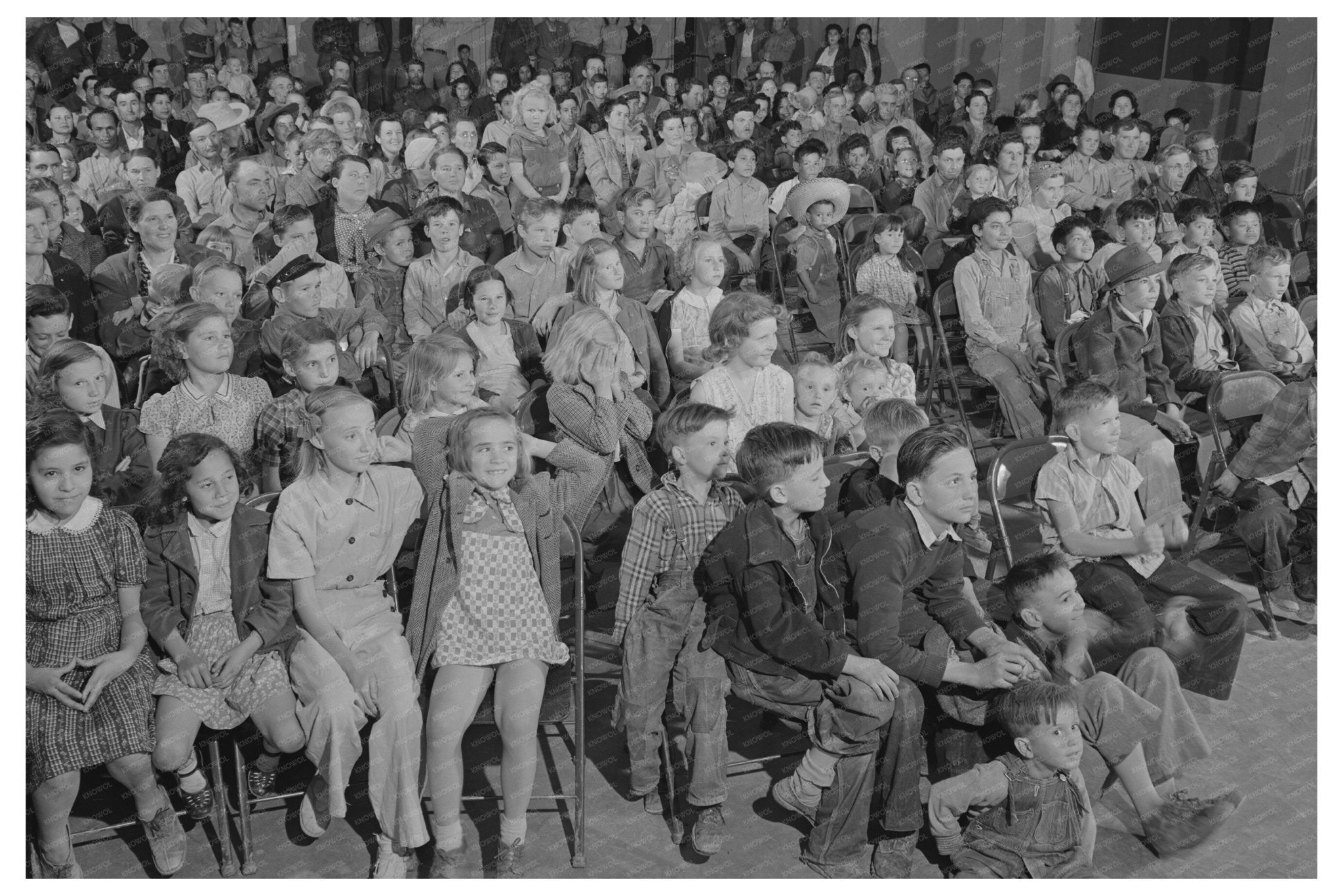 1942 Vintage Farm Workers Leisure Activities in Arizona - Available at KNOWOL