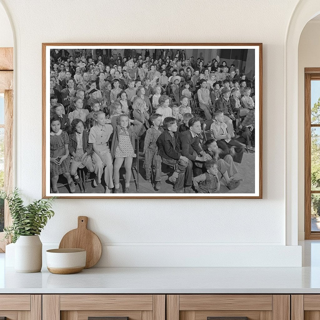 1942 Vintage Farm Workers Leisure Activities in Arizona - Available at KNOWOL