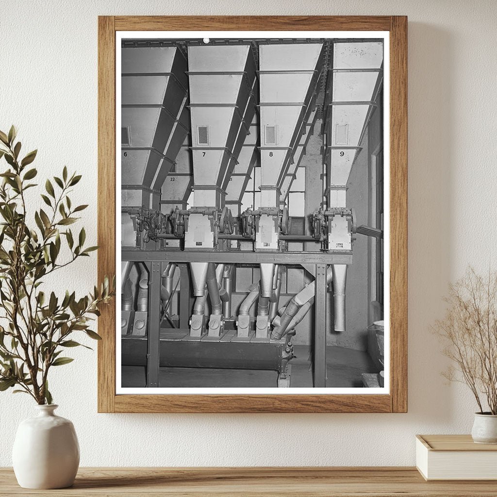 1942 Vintage Grain Hoppers for Chicken Feed in Petaluma - Available at KNOWOL