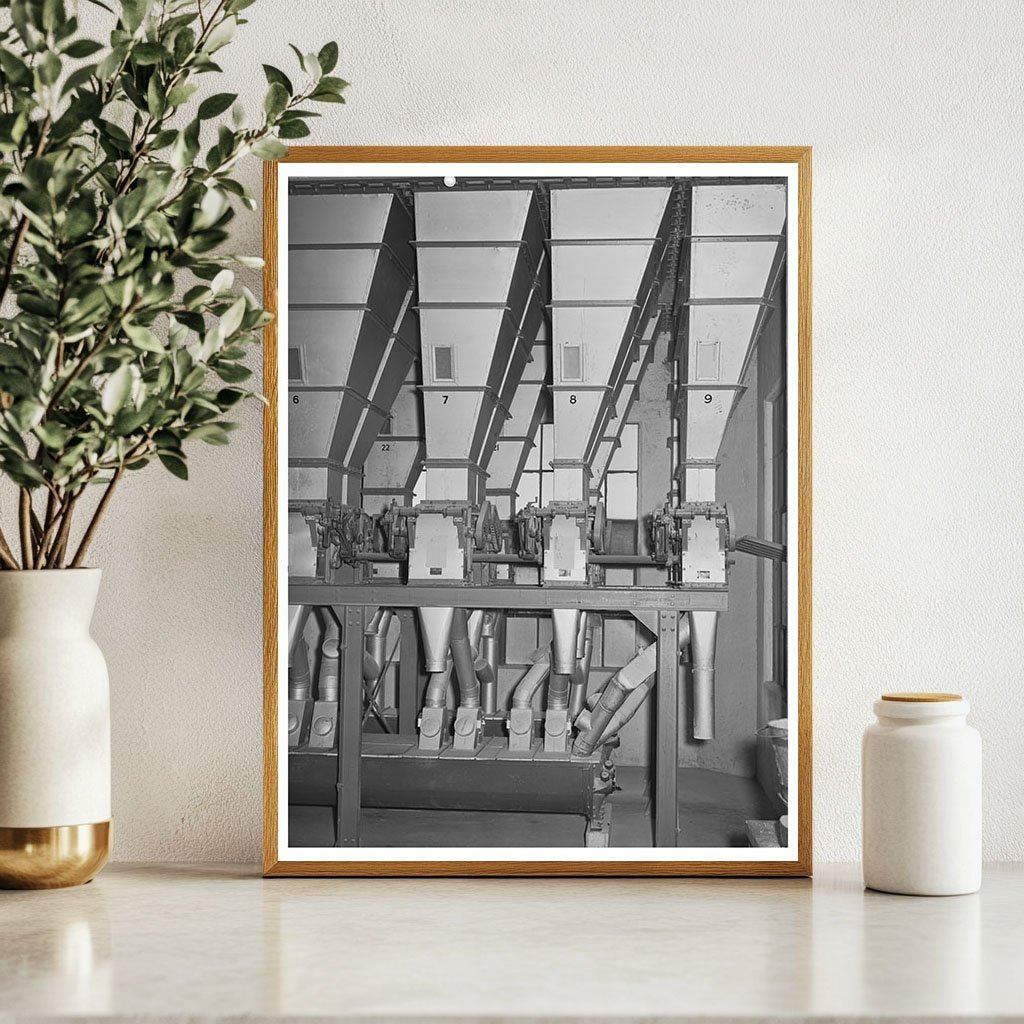 1942 Vintage Grain Hoppers for Chicken Feed in Petaluma - Available at KNOWOL