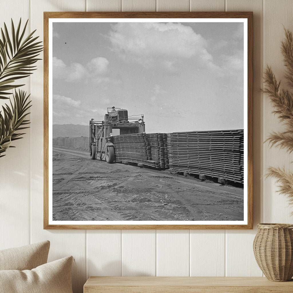 1942 Vintage Image of Duckboards in Salinas California - Available at KNOWOL