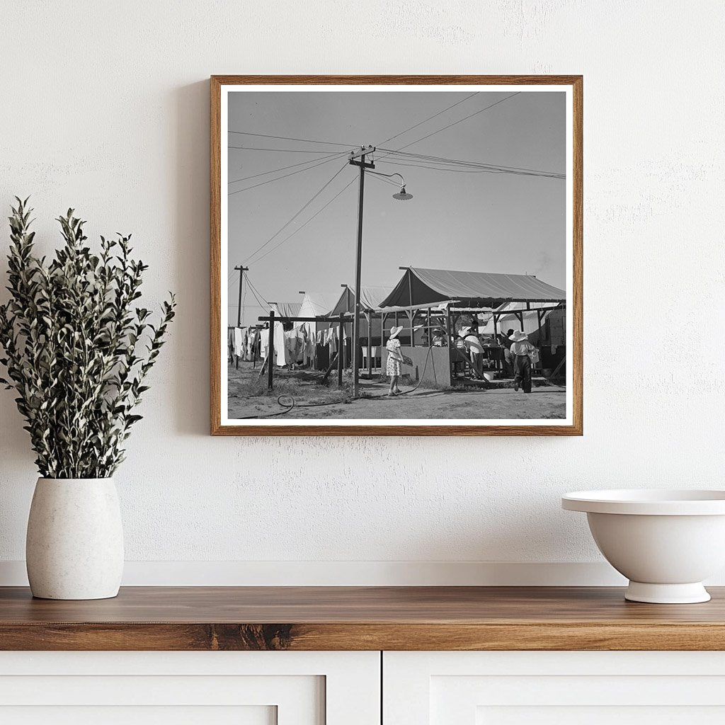 1942 Vintage Laundry Room at Farm Security Camp Oregon - Available at KNOWOL