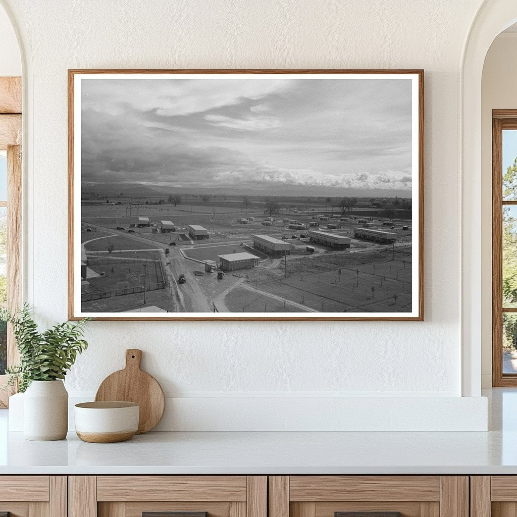 1942 Vintage Photo of Farm Worker Housing in Woodville CA - Available at KNOWOL
