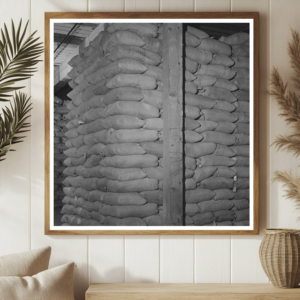 1942 Vintage Photo of Petaluma Feed Warehouse in California - Available at KNOWOL