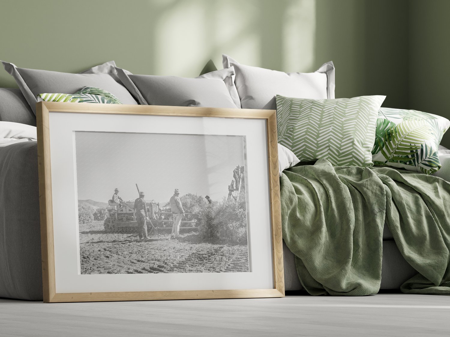 1942 Vintage Photograph of Guayule Harvest in California - Available at KNOWOL