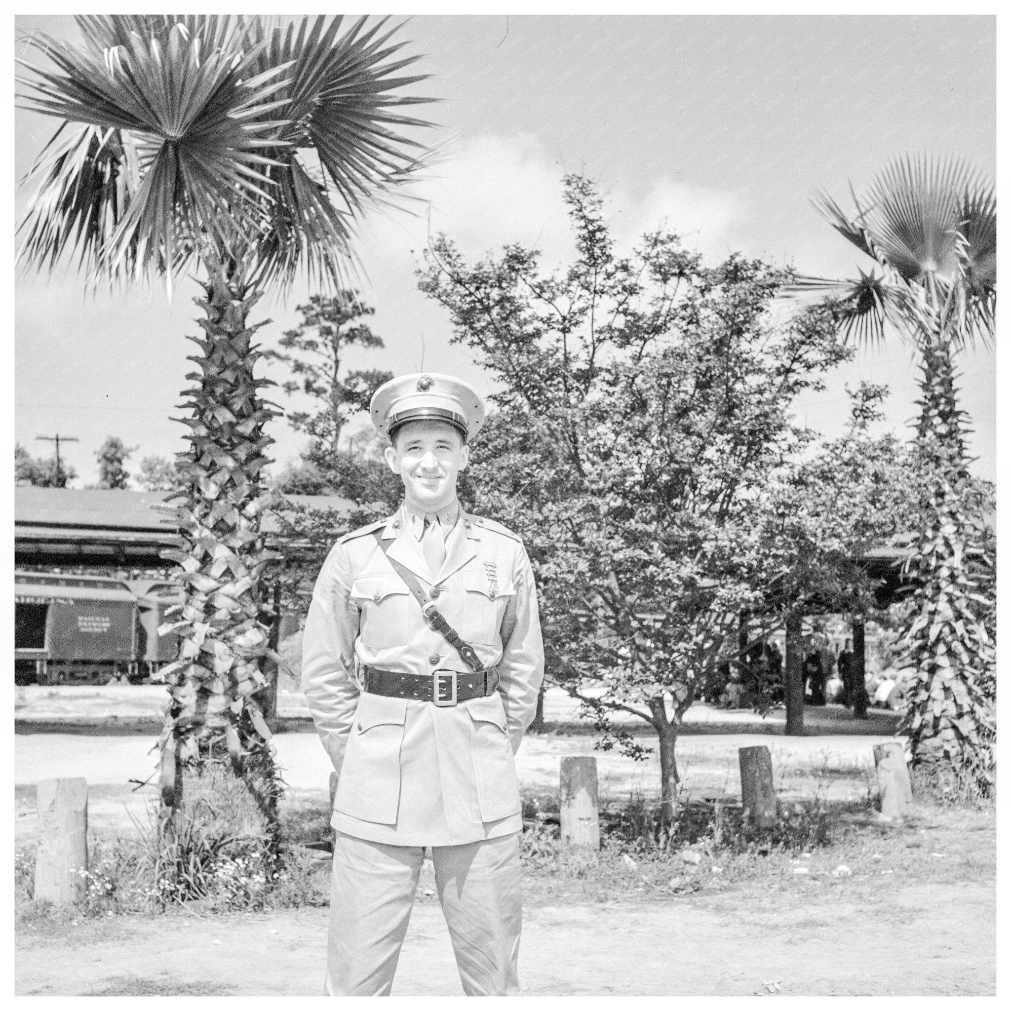 1942 Vintage Photograph of U.S. Marine Corps Glider Training at Parris Island - Available at KNOWOL