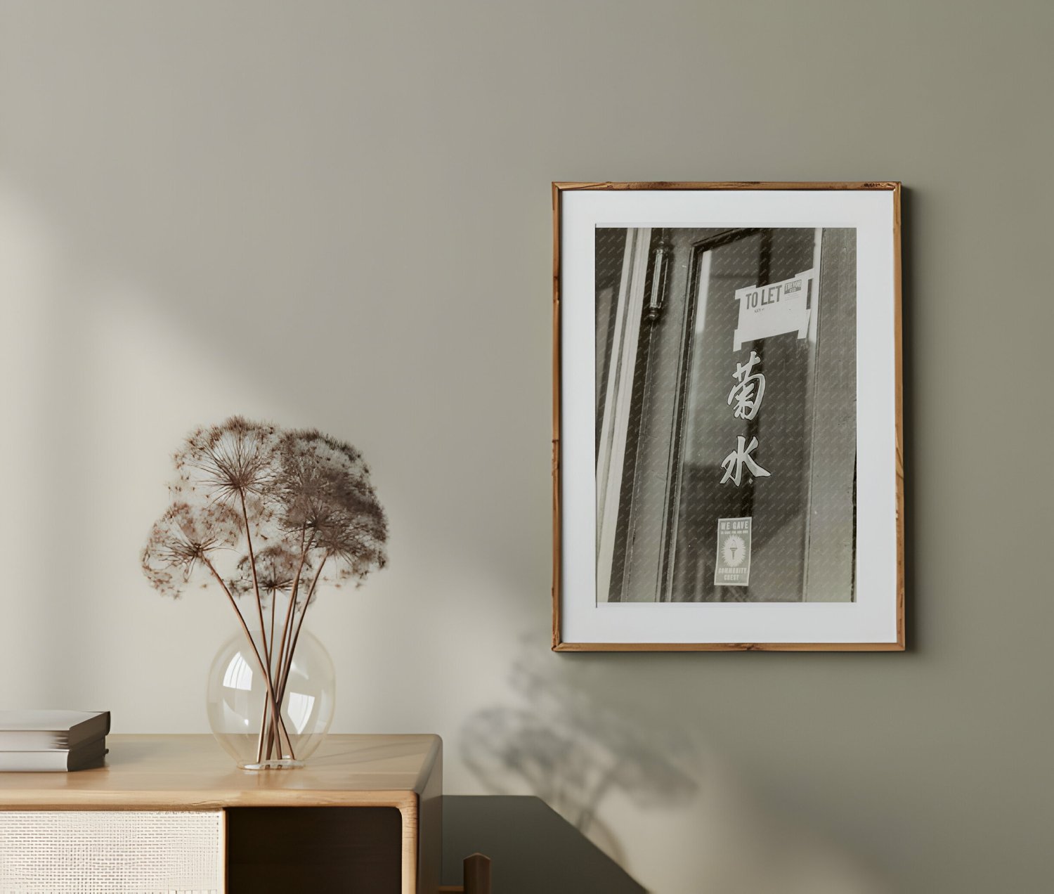 1942 Vintage Photograph of Vacant San Francisco Restaurant Due to Executive Order 9066 - Available at KNOWOL