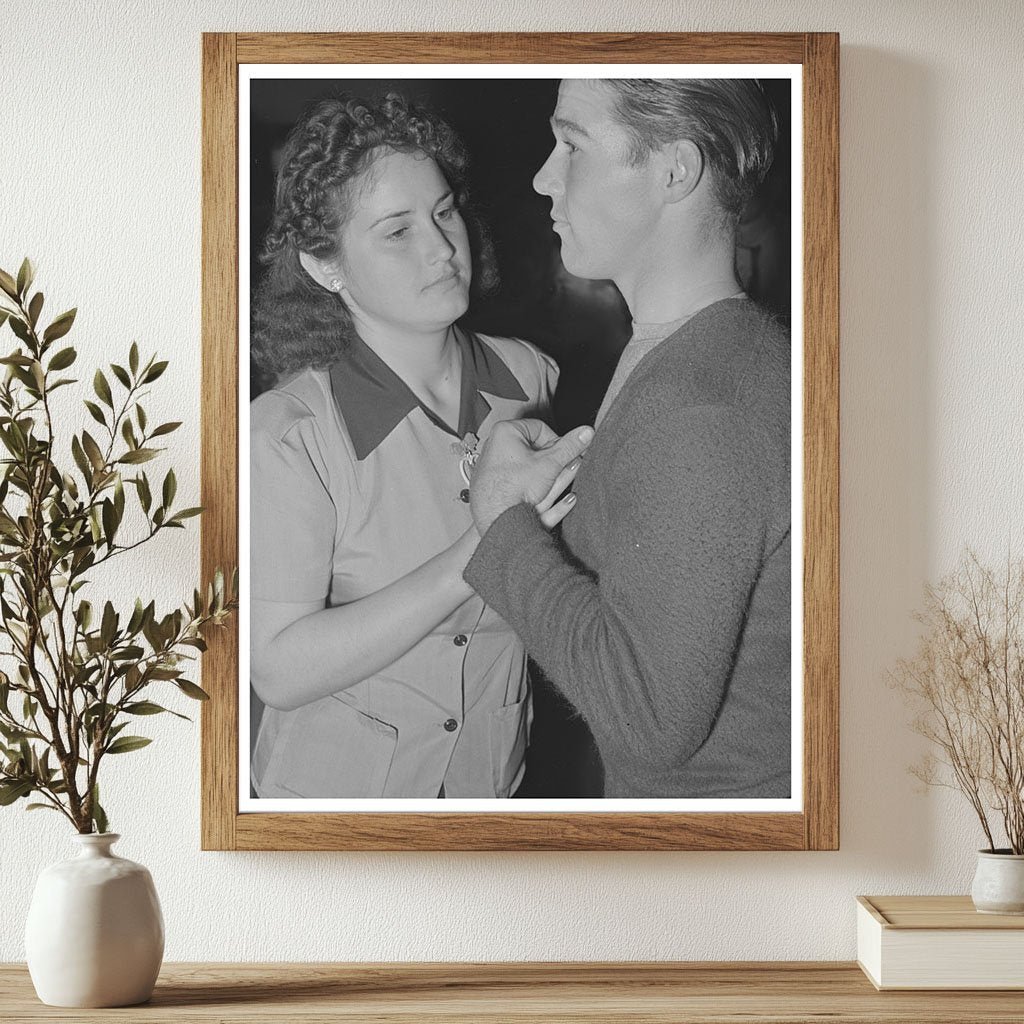 1942 Woodville California Agricultural Workers Dance Photo - Available at KNOWOL