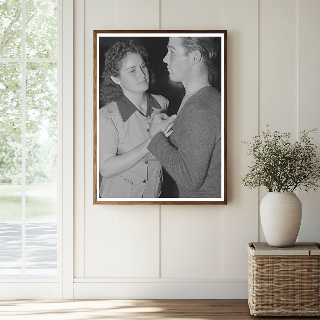 1942 Woodville California Agricultural Workers Dance Photo - Available at KNOWOL