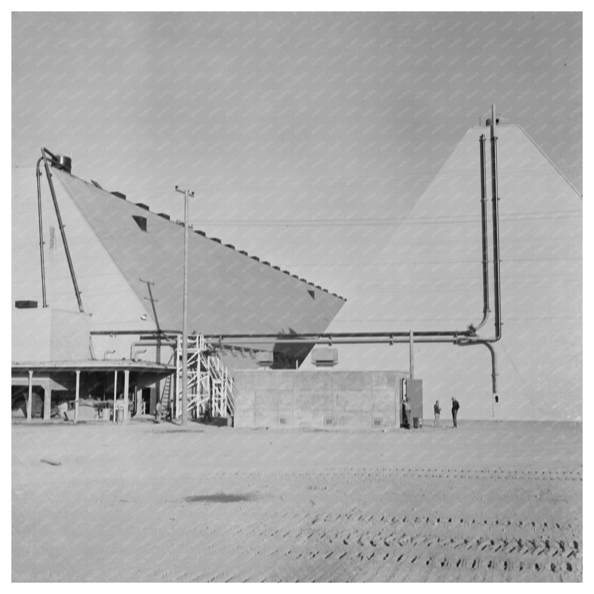 1943 Vintage Las Vegas Peat Storage Buildings in Magnesium Site - Available at KNOWOL