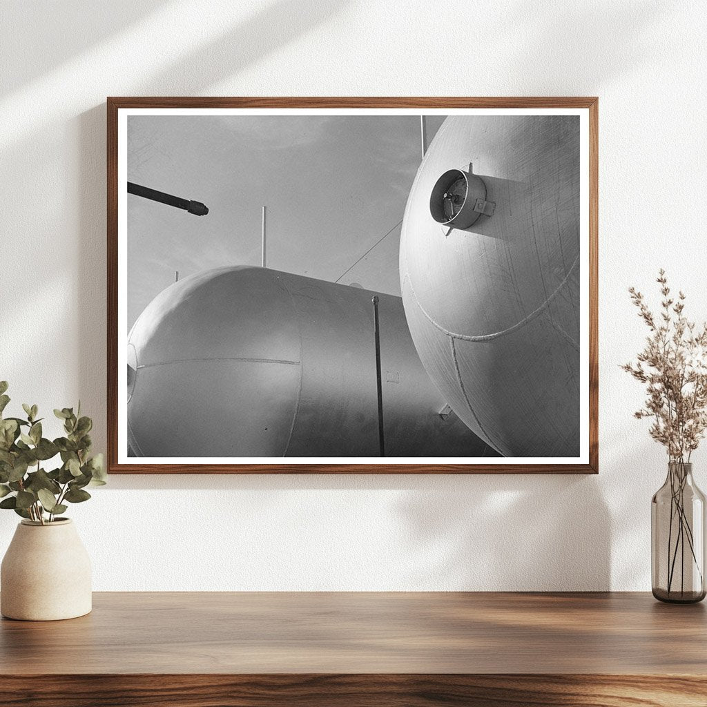1943 Vintage Propane Gas Storage Tanks in Southern Nevada - Available at KNOWOL