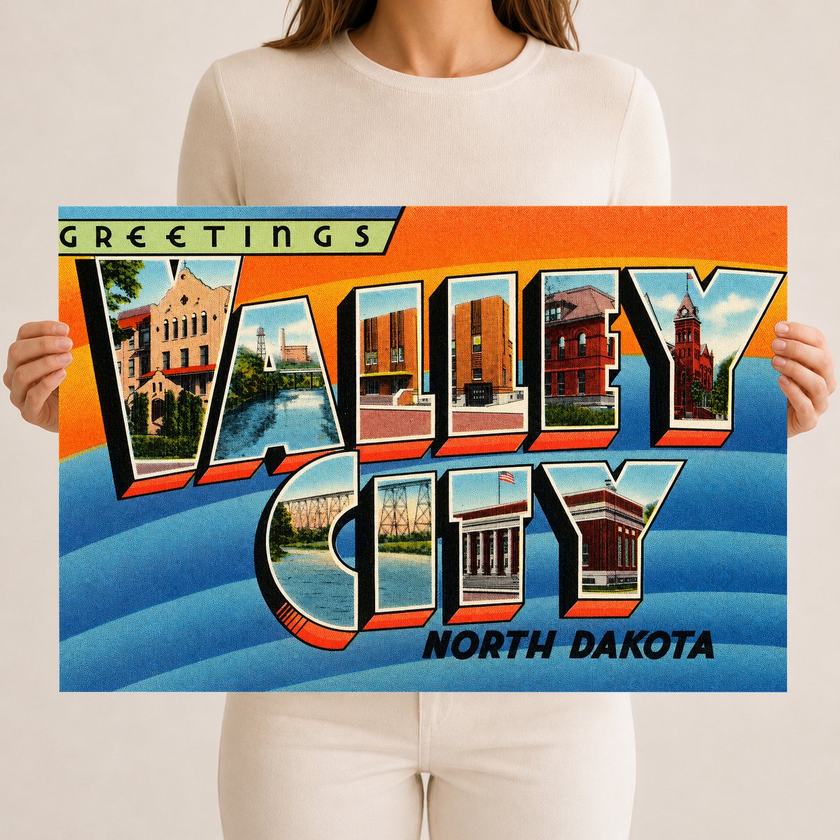 Valley City, ND: Greetings from Valley City