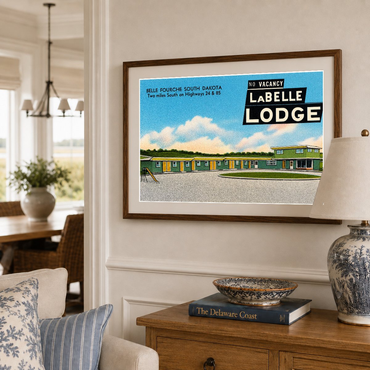 Belle Fourche, SD: LaBelle Lodge, Belle Fourche, South Dakota, two miles South on highways 24 & 85
