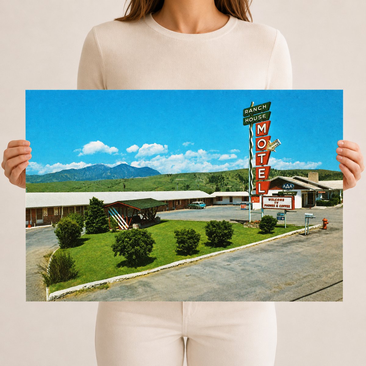 Bozeman, MT: Ranch House Motel on U. S. 10 and 191 - 1201 East Main St.