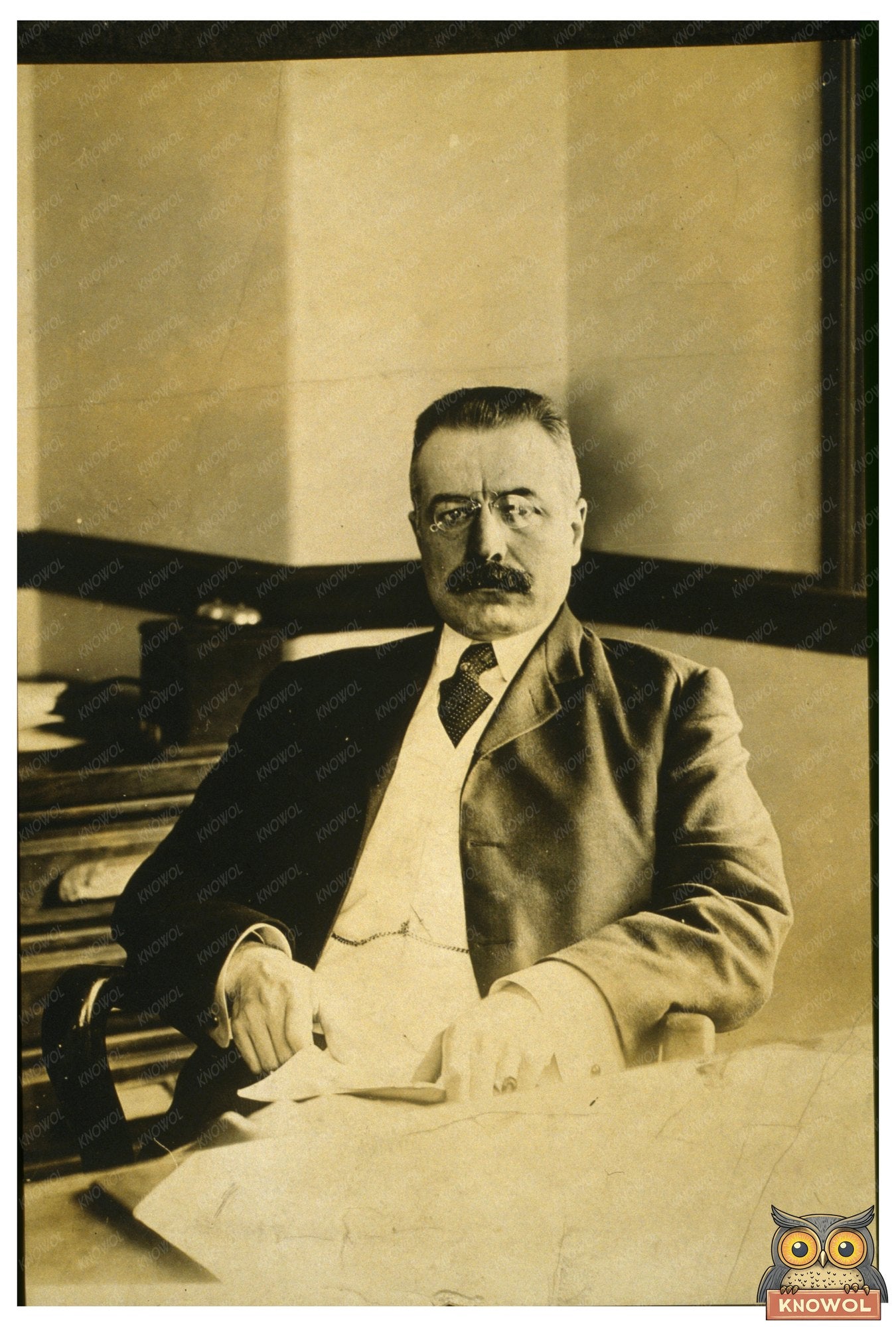 Seated Portrait of a Key Figure in American History