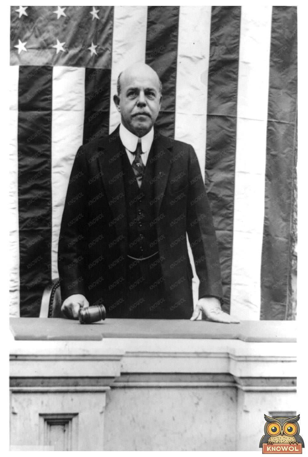 Historic Portrait of U.S. Speaker Nicholas Longworth