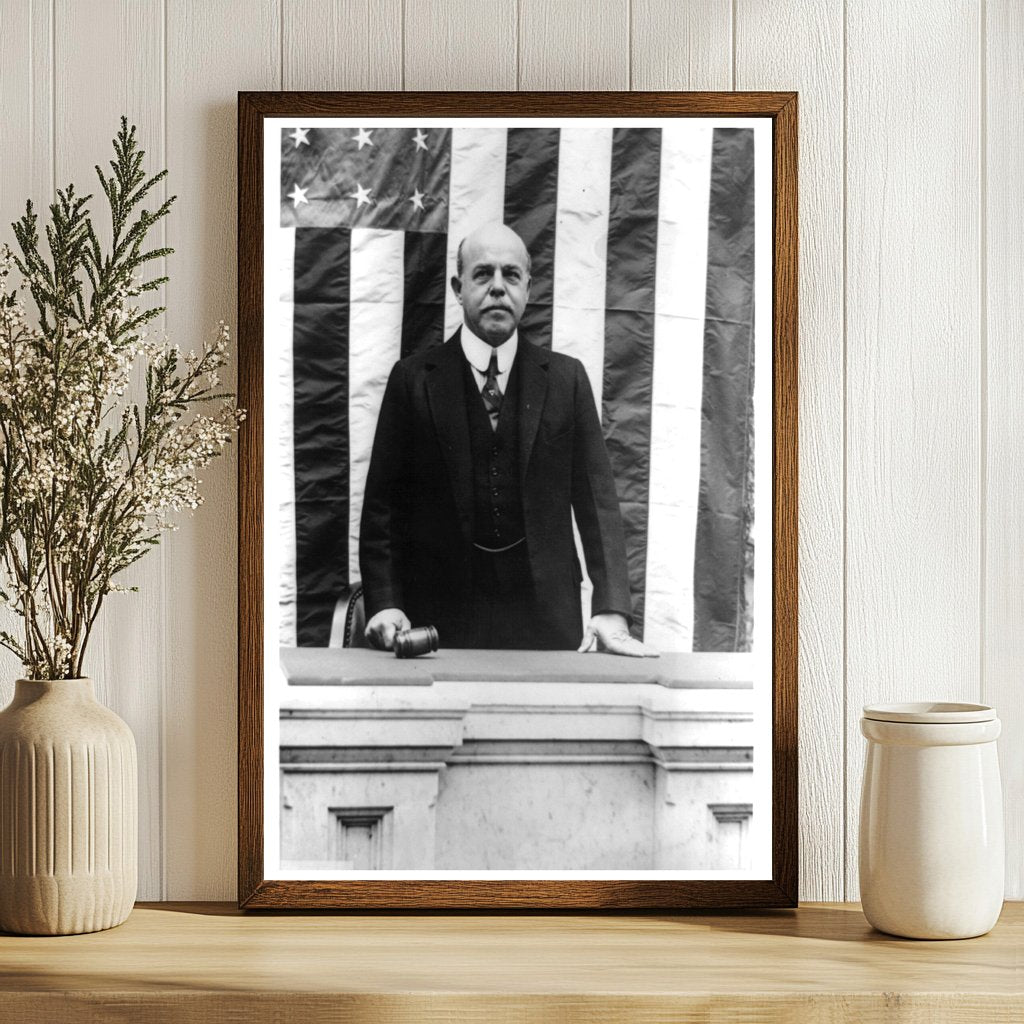 Historic Portrait of U.S. Speaker Nicholas Longworth