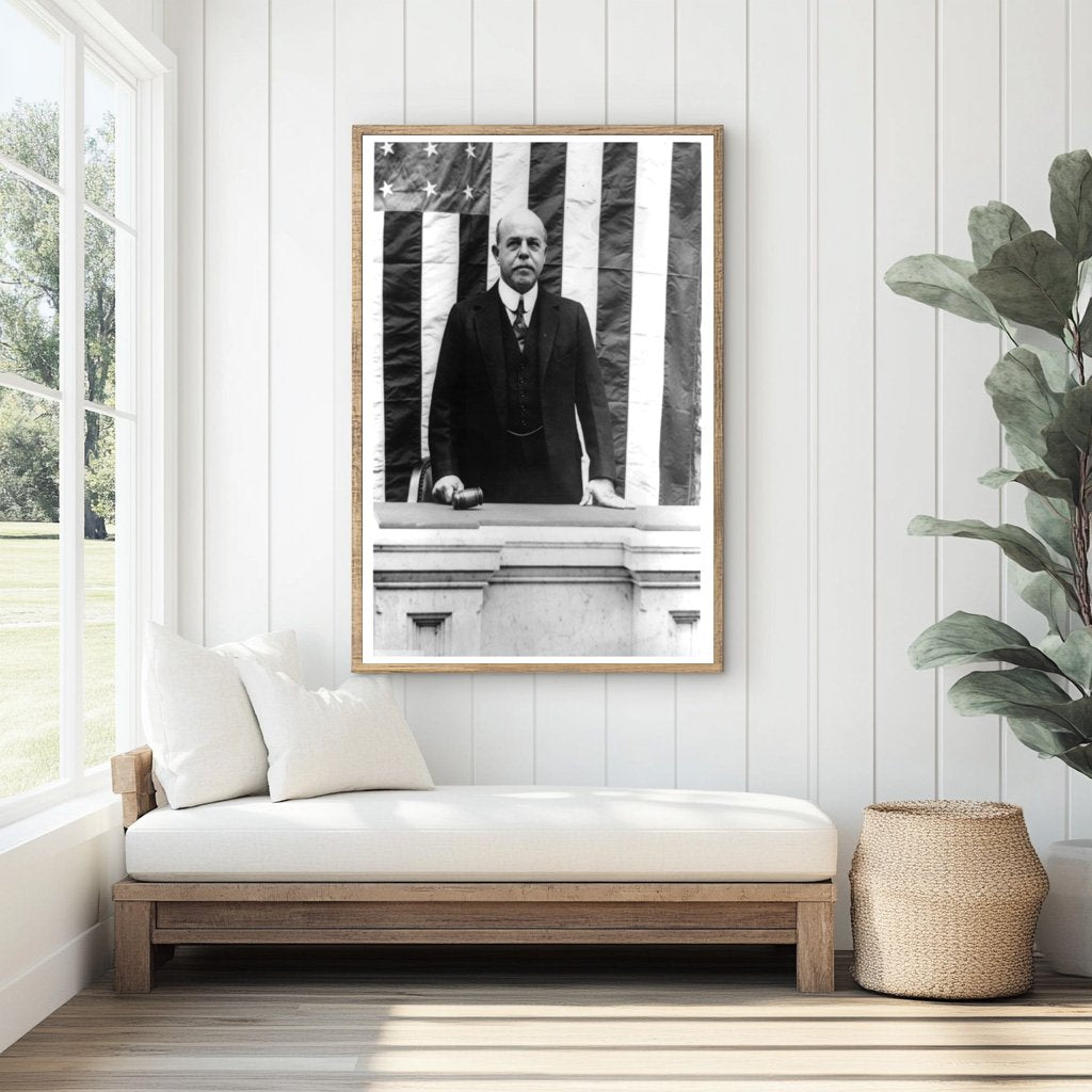 Historic Portrait of U.S. Speaker Nicholas Longworth