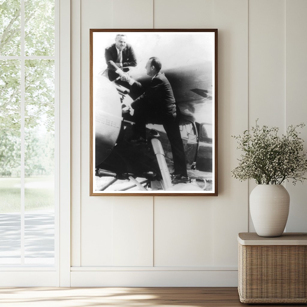 1930 Pioneering Aviation Moment: Early Flight Enthusiast