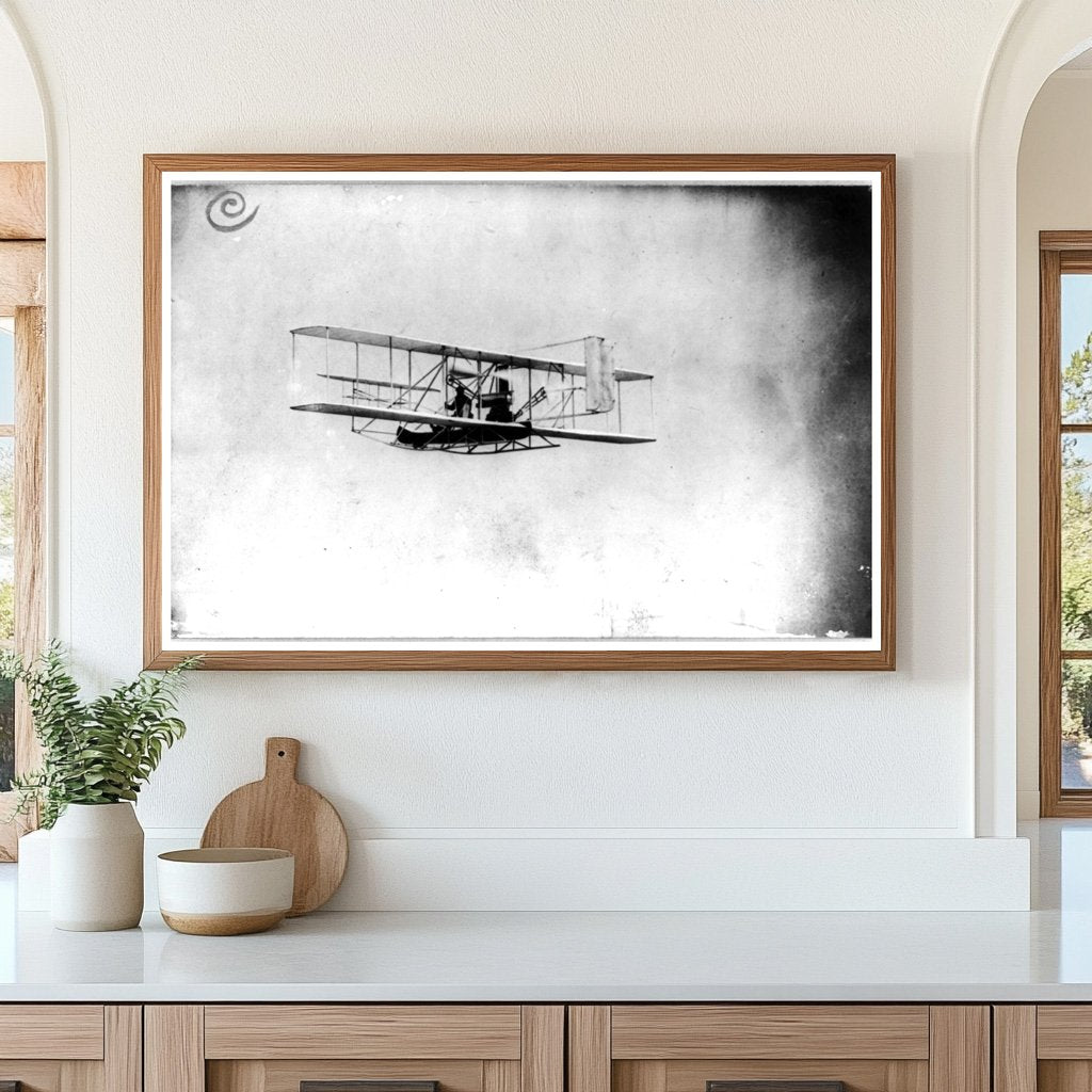 Historic 1909 Flight Over New York Harbor